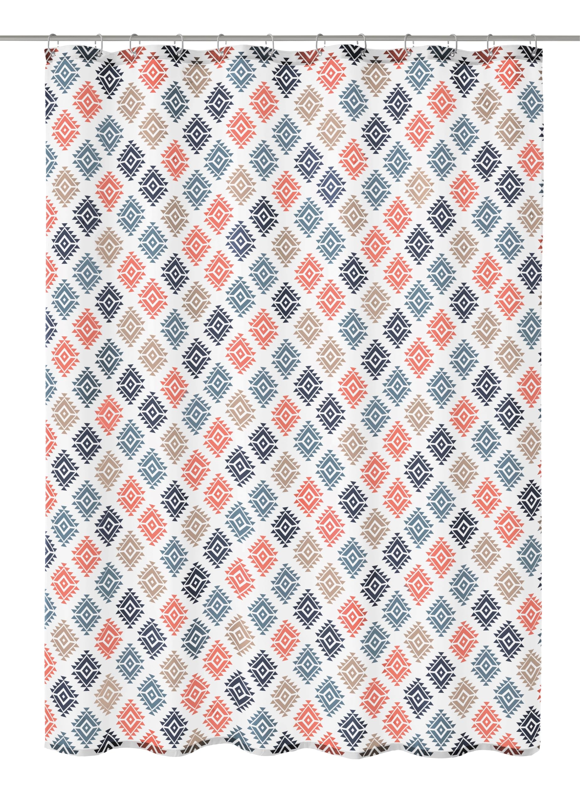 Kleine Wolke Breeze Shower Curtain 180 x 200 cm Multi-Coloured 100% Polyester, W 70.9" x L 78.7" (1 Panels)