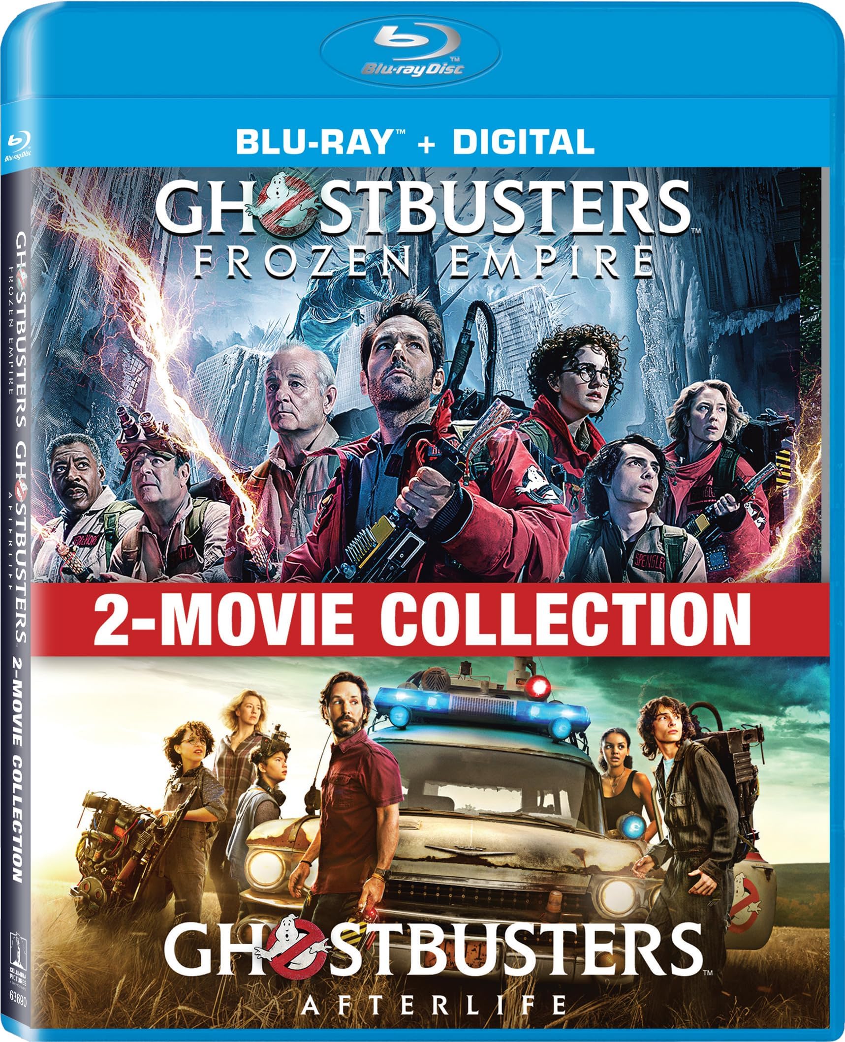 Ghostbusters: Afterlife / Ghostbusters: Frozen Empire - Set - Blu-ray + Digital