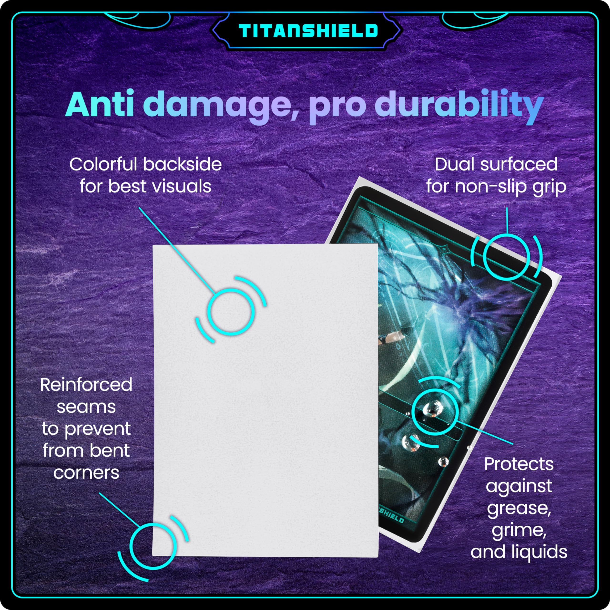 TitanShield, White, Standard | 66x91mm - Image 4