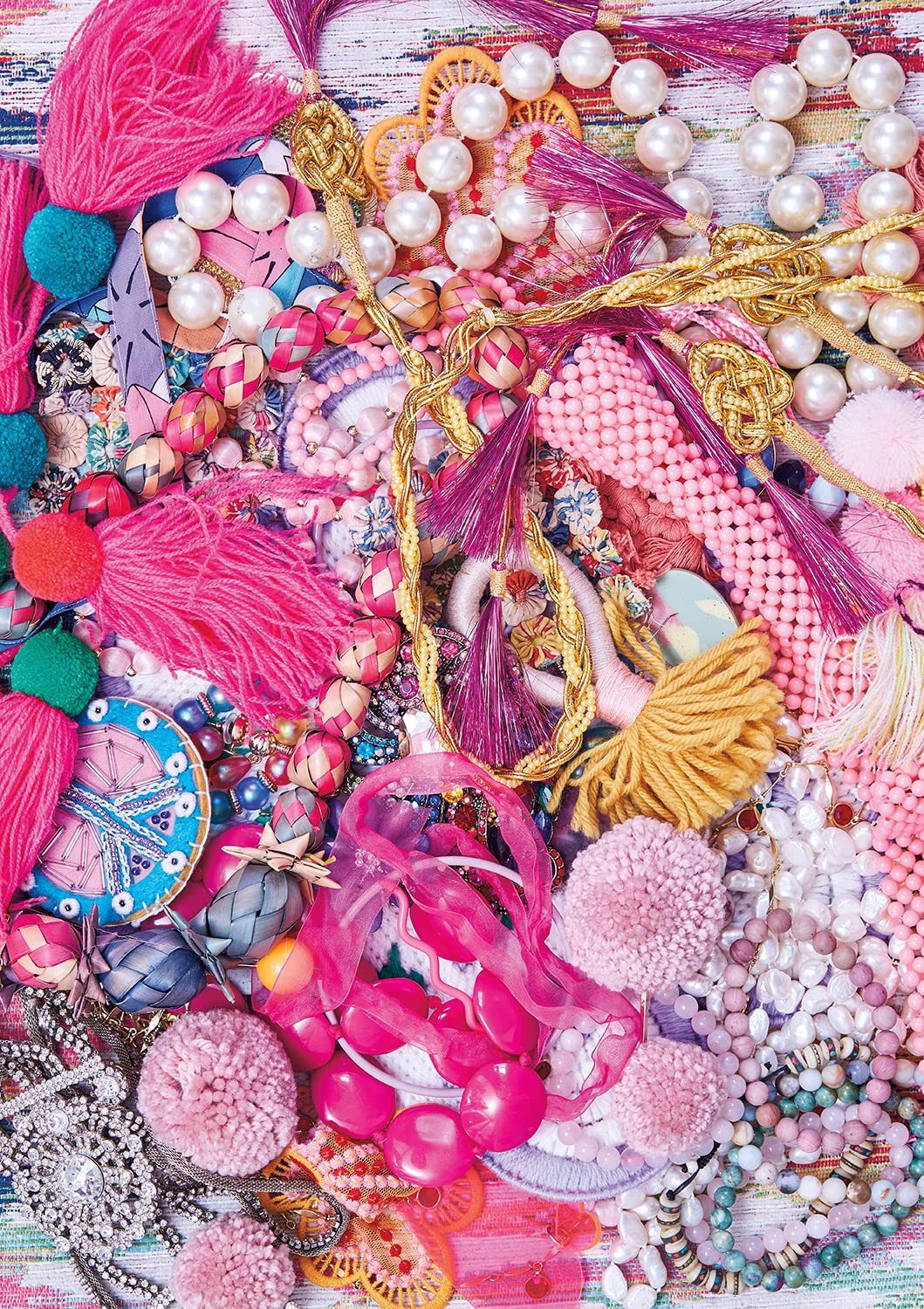 Buffalo Games - Blanc - Tiffany Pratt - Jewelry Jumble - 500 Piece Jigsaw Puzzle - Image 2