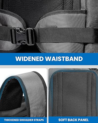 Miniatura 6 de OutdoorMaster Bolsa para botas de esquí, mochila de viaje para casco, zapatos de esquí, gafas, guantes y accesorios  Exterior e inferior impermeables