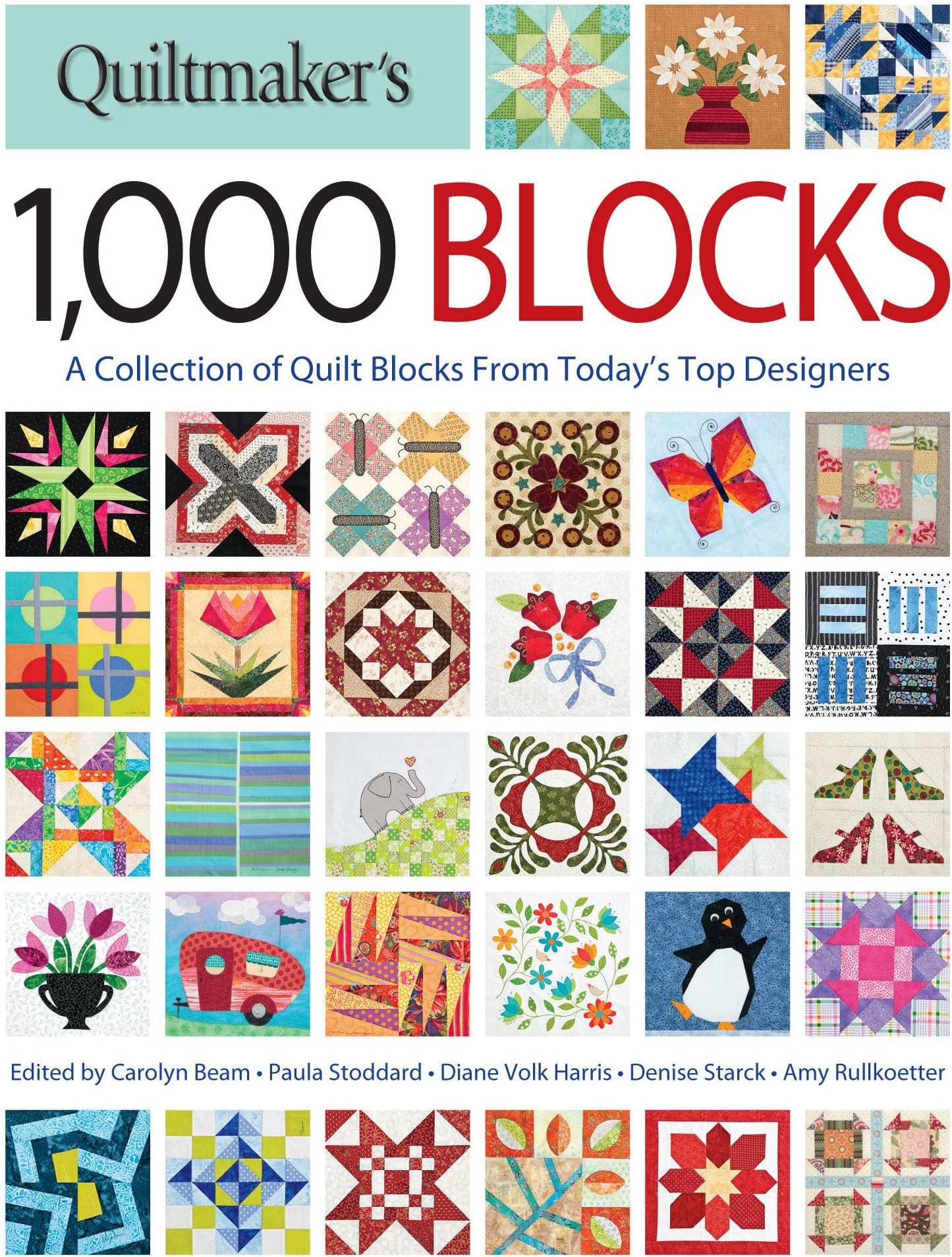 Quiltmaker's 1,000 Blocks Paperback – 12 January 2016