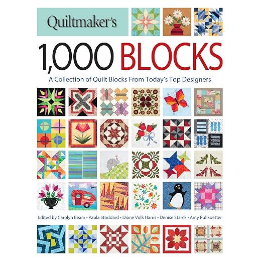 Quiltmaker's 1,000 Blocks: A Collection of Quilt Blocks from Today's Top Designers