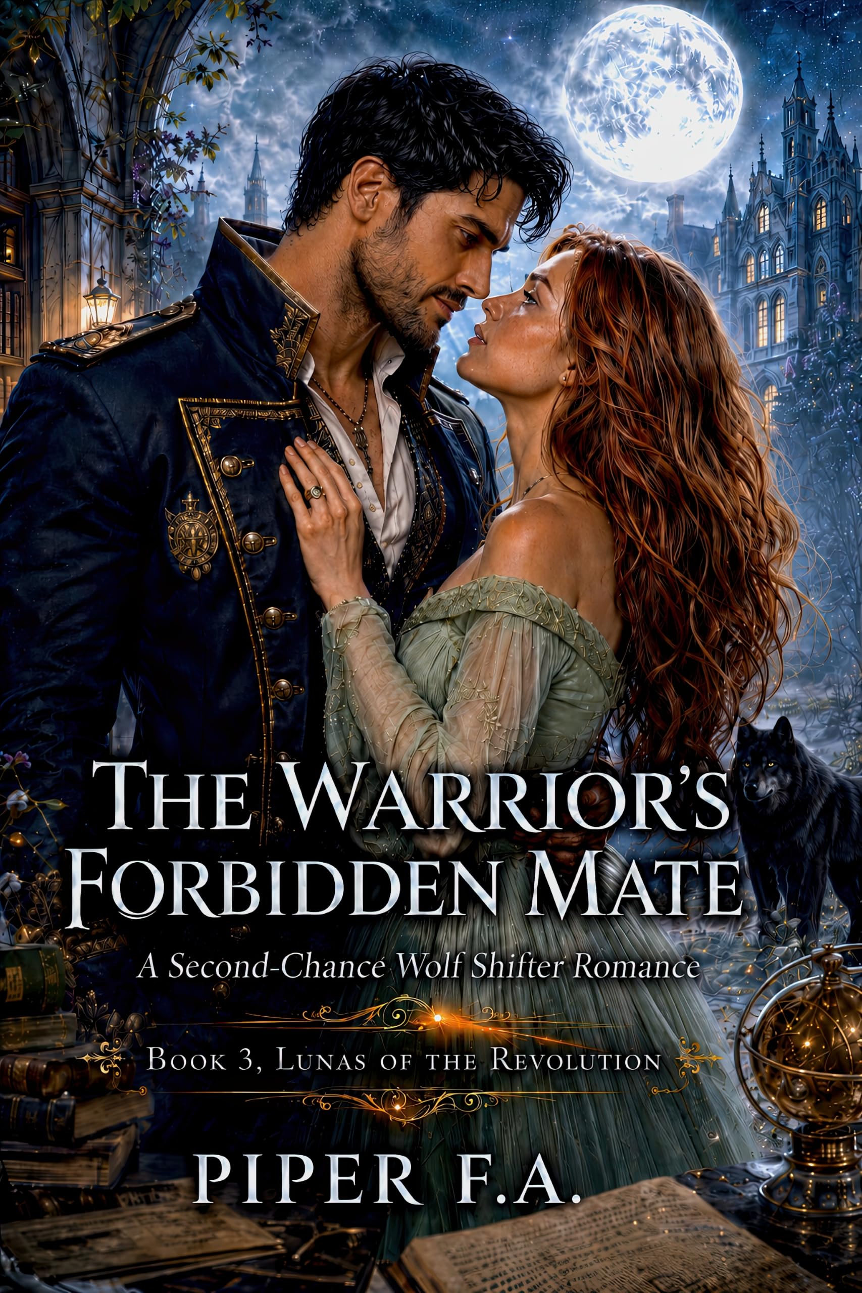 The Warrior's Forbidden Mate: A Second Chance Wolf Shifter Romance (Lunas of the Revolution Book 3)