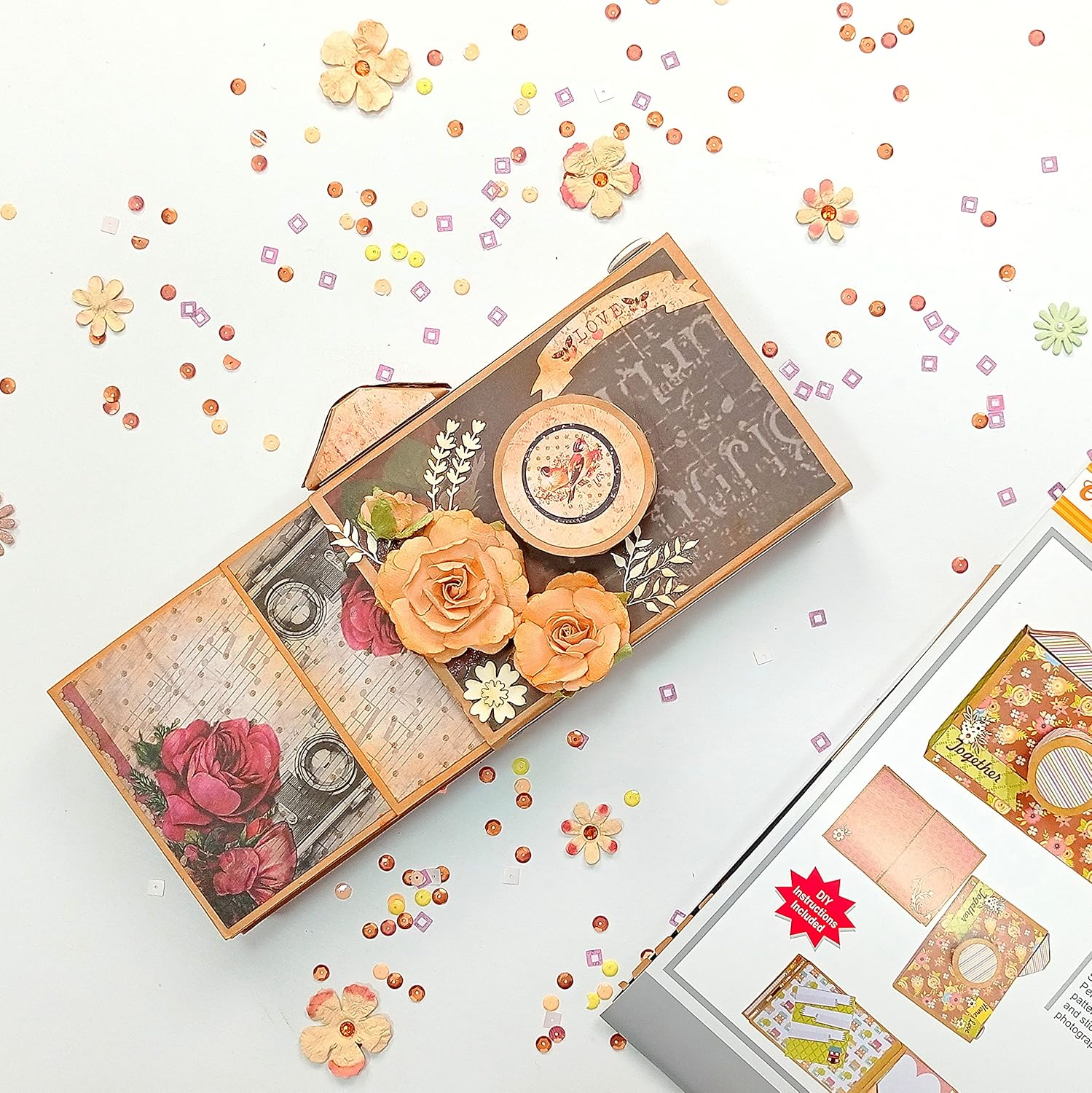 CrafTreat Matchbox Camera Scrapbook Templates - Image 4
