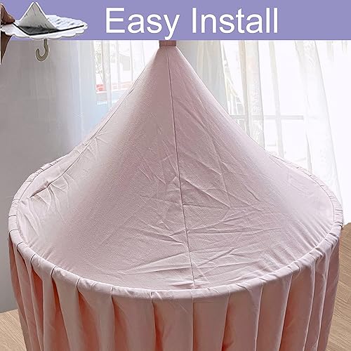 Miniatura 3 de Toldo extra grande para cama de niños y niñas, para decoración de dormitorio, toldo para cuna, toldo para guardería, toldo colgante de luz con