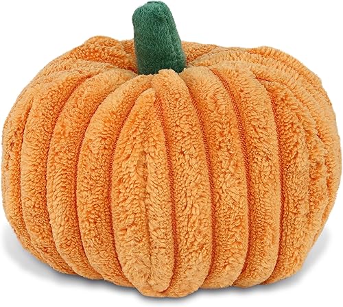DolliBu Peluche de calabaza grande  Juguete de calabaza de peluche espeluznante para oso de peluche, linda decoración de Halloween, recuerdo de