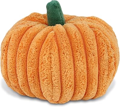 DolliBu Large Pumpkin Plush - Super Soft Stuffed Animal Plush Toy-4 Inches