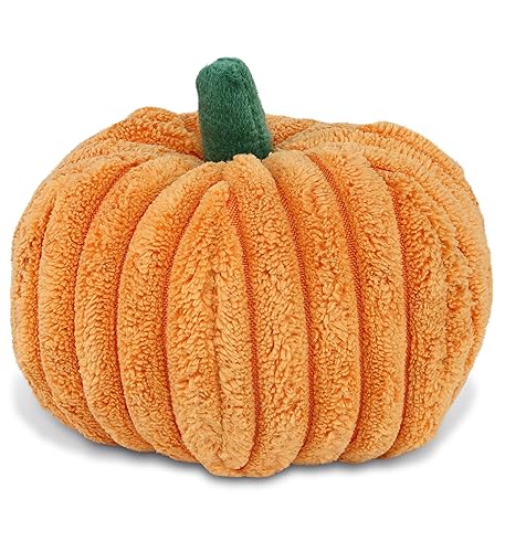 DolliBu Large Pumpkin Plush - Spooky Plush Pumpkin Toy for