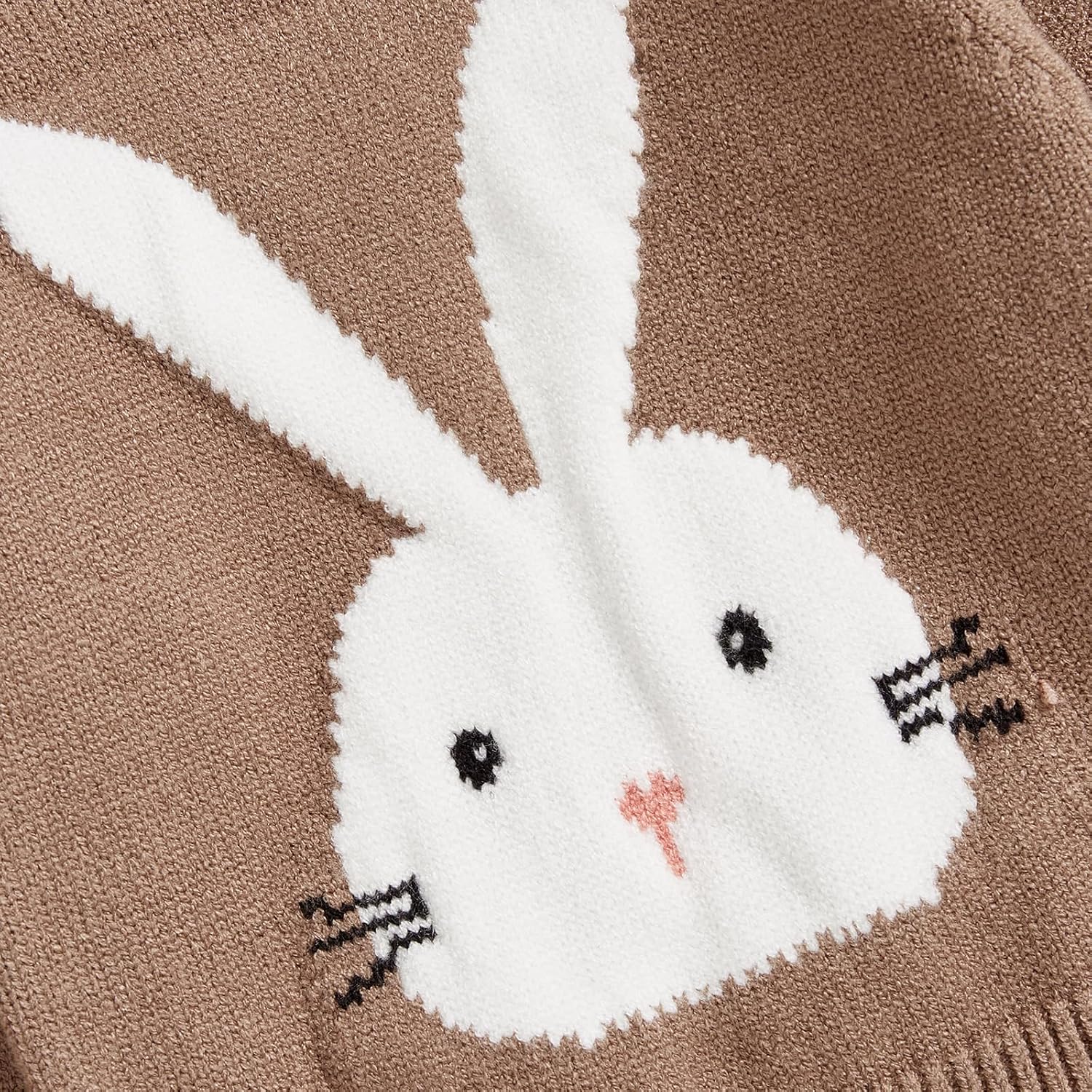 KMBANGI Newborn Toddler Baby Boy Girl Easter Sweater Bunny Carrot Knit Sweatshirt Long Sleeve Pullovers Top Spring Clothes