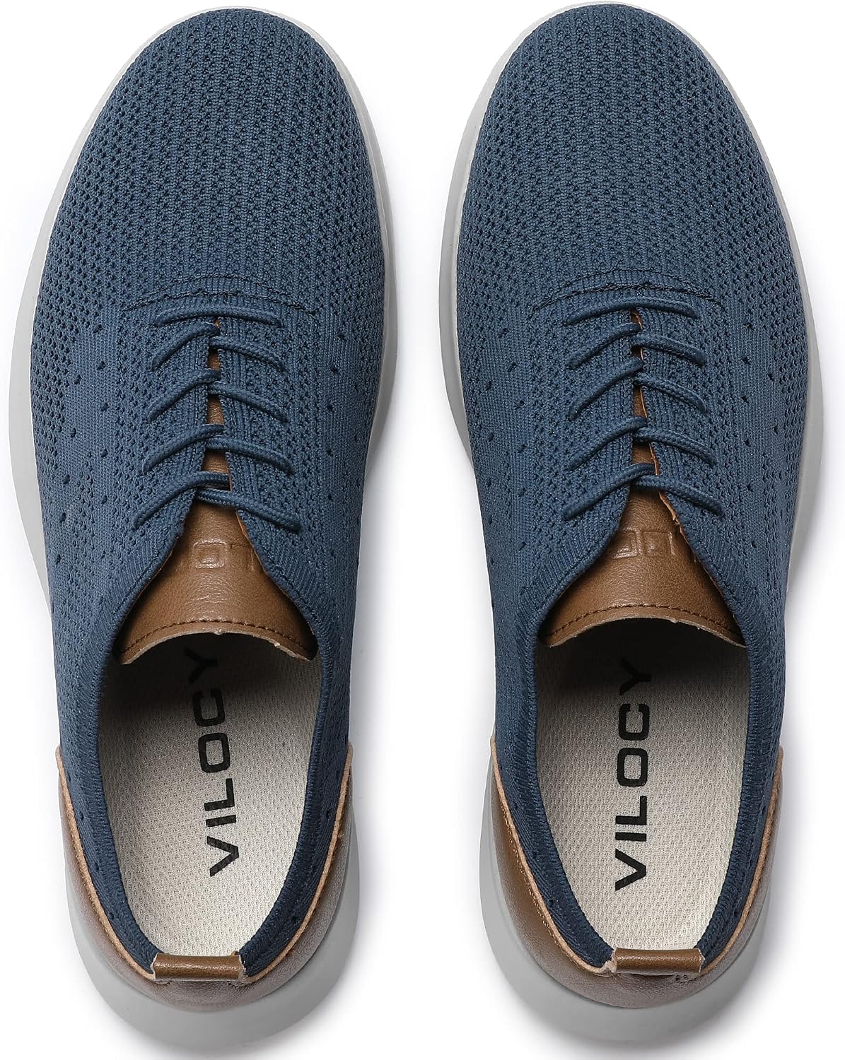  Men's Fashion Dress Sneakers Casual Walking Shoes Business Oxfords Comfortable Breathable Lightweight Tennis thumbnail