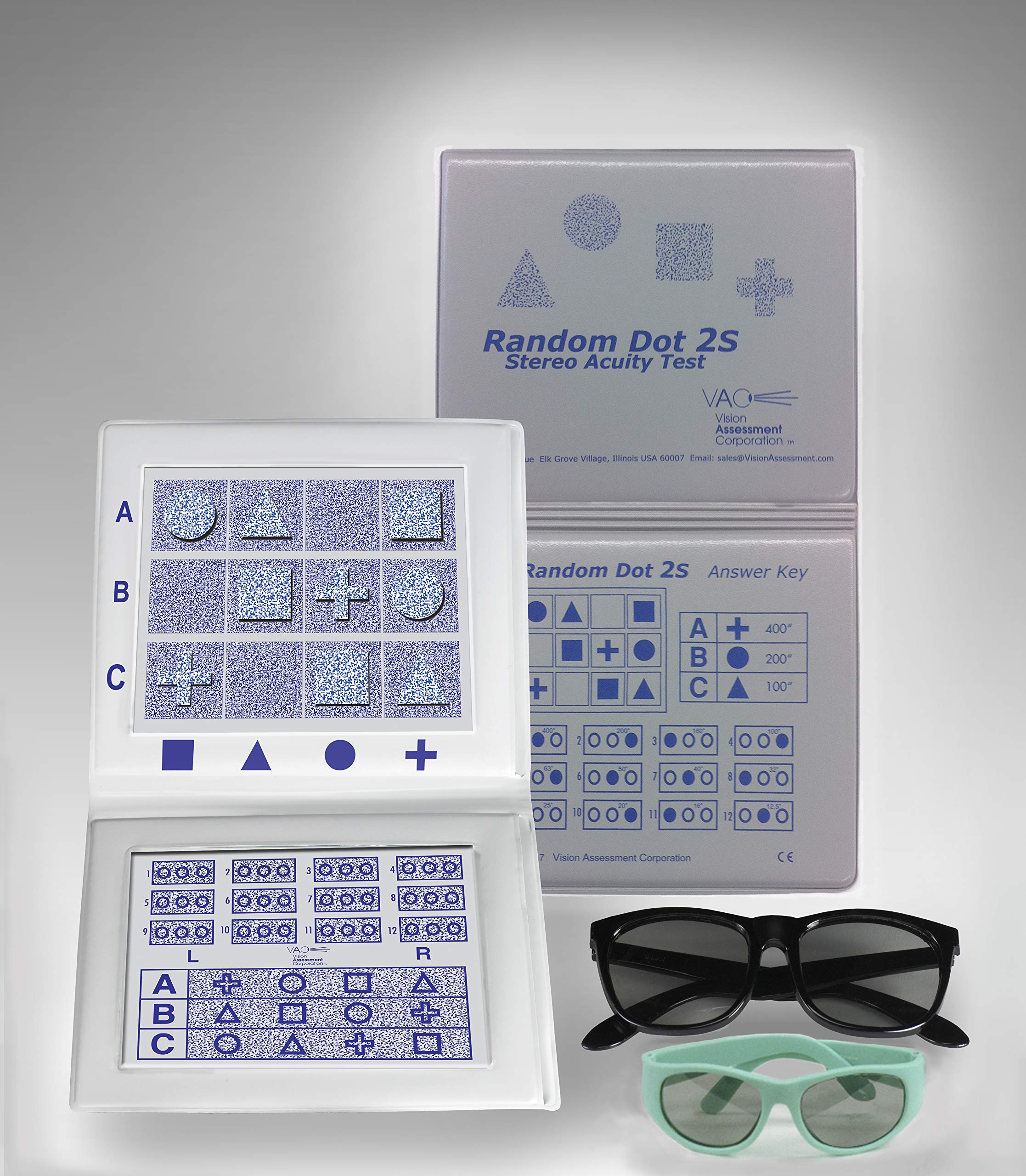 Amazon.com: Stereo Random DOT 2-S Acuity Test W/Pediatric 