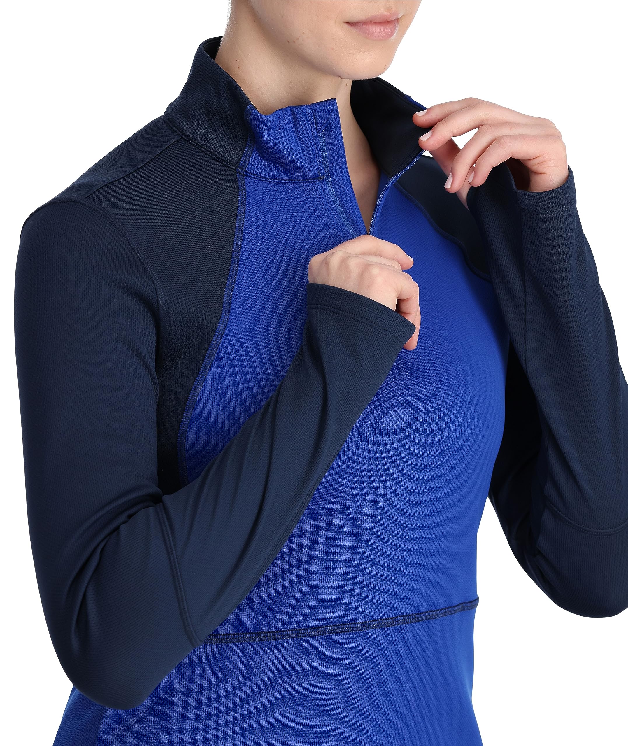 Spyder Charger 1/2 Zip Camiseta de Senderismo Mujer (Pack de 1)