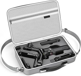 STARTRC PHOTO Carrying Case for DJI RS 5 Accessories, Portable PU Leather Storage Bag for Travel Outdoor Vlogging Price In India