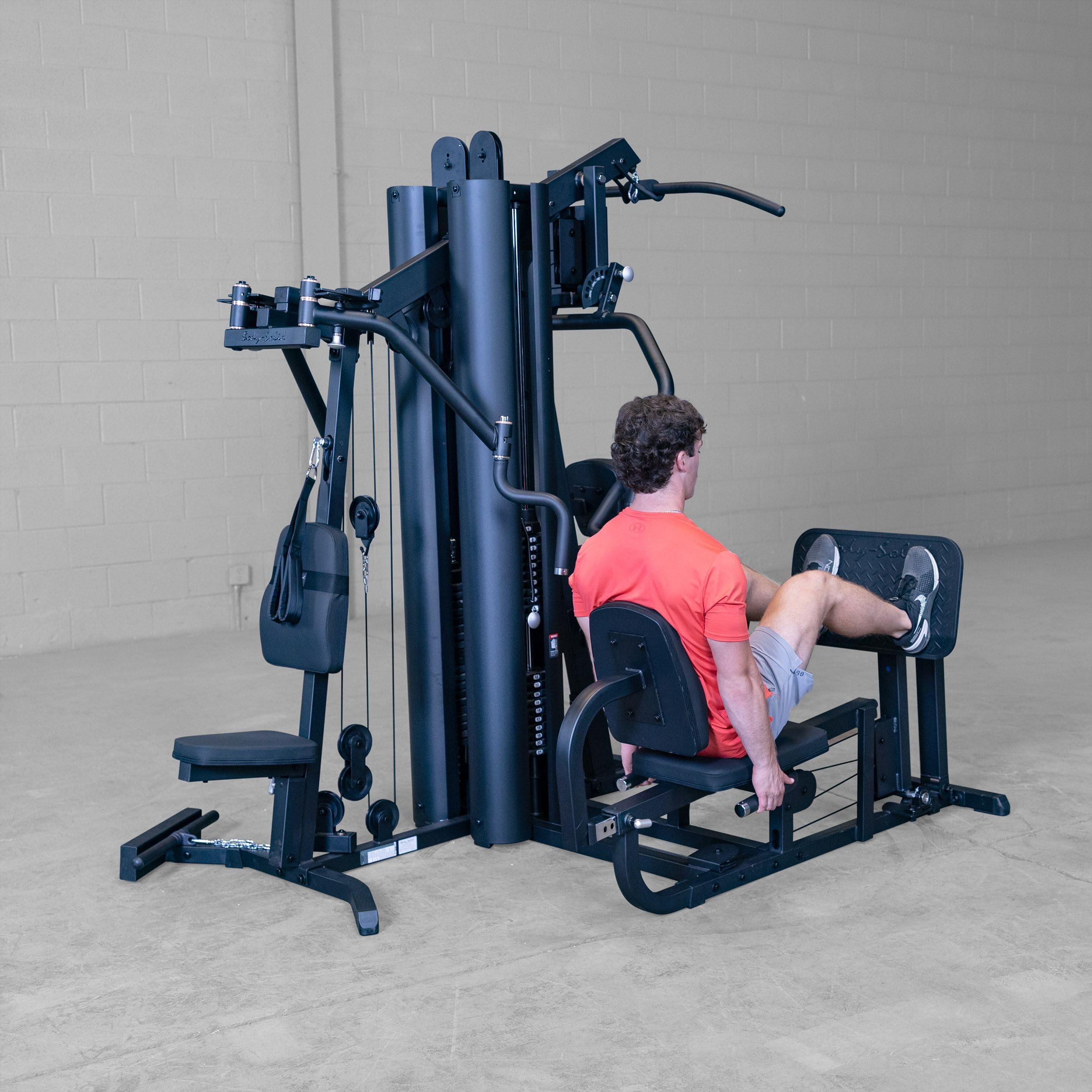 Body-Solid G-9U Kraftstation | Ganzkörpertrainer | inklusive 2X 95kg-Steckgewichtsblock | Home-Gym | Fitnessstation | Multi-Gym | Power-Tower für zuhause