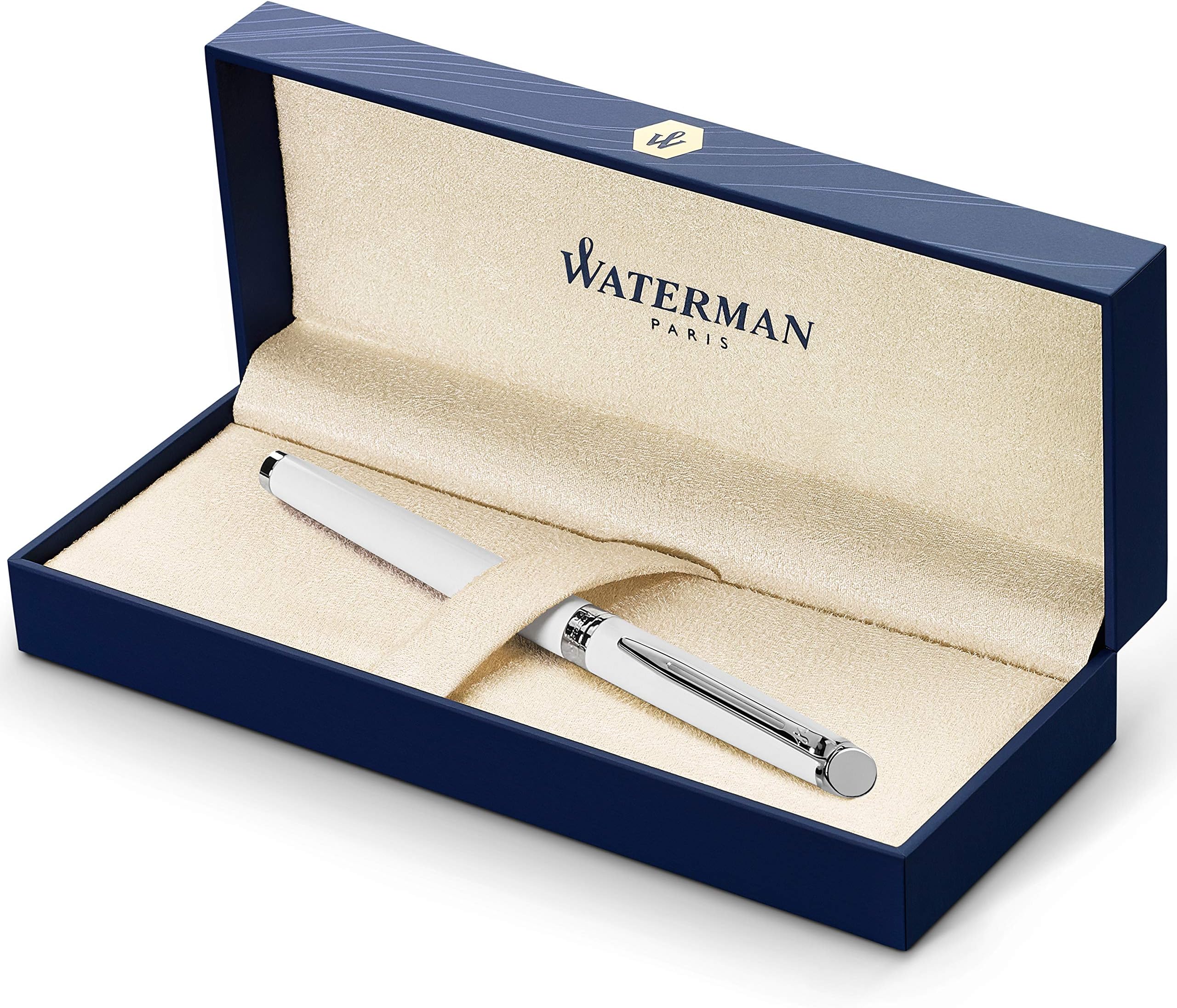 Waterman Hemisphere Essential White Lacquer Chrome Trim - S0920950
