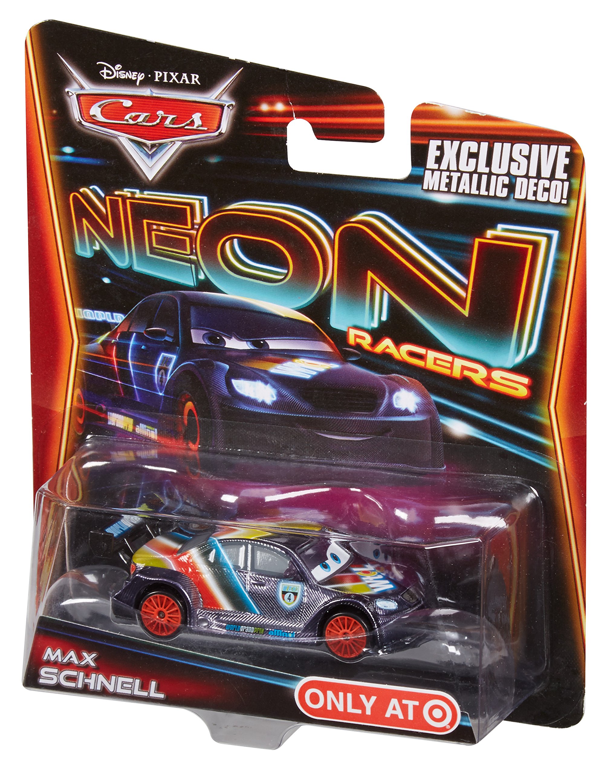 Disney/Pixar Cars Neon Die-Cast, Max Schnell : Amazon.co.uk: Toys