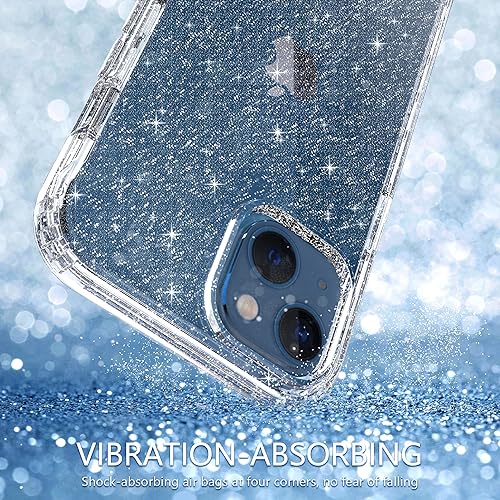 Miniatura 7 de Funda transparente compatible con iPhone 13, carcasa de cuerpo completo con protector de pantalla integrado, híbrido Slim Fit duradero, resistente a