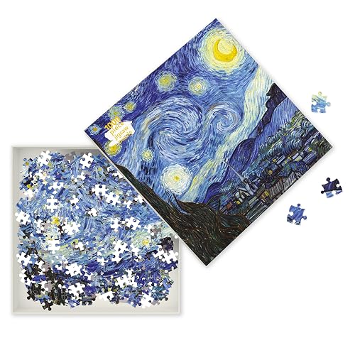 Adult Jigsaw Van Gogh: Starry Night: 1000 piece jigsaw (1000-piece jigsaws): 1000-piece Jigsaw Puzzles