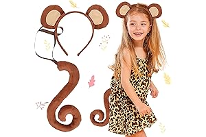 Adorable Safari Animal Costume and Mask Set for Kids' Birthday Adventure