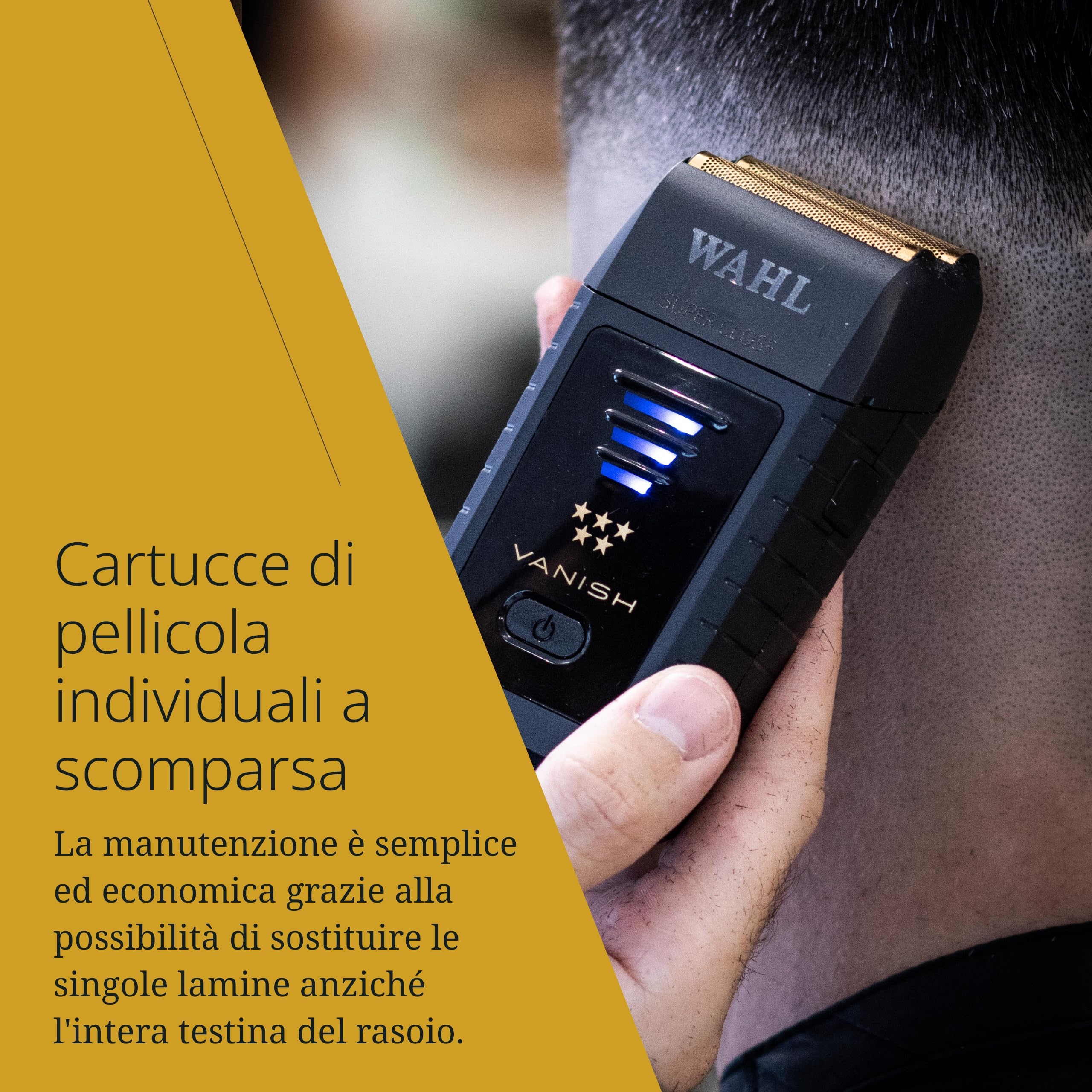 Wahl Vanish - Strumento di rifinitura - Rasoio per una rasatura liscia e una finitura pulita