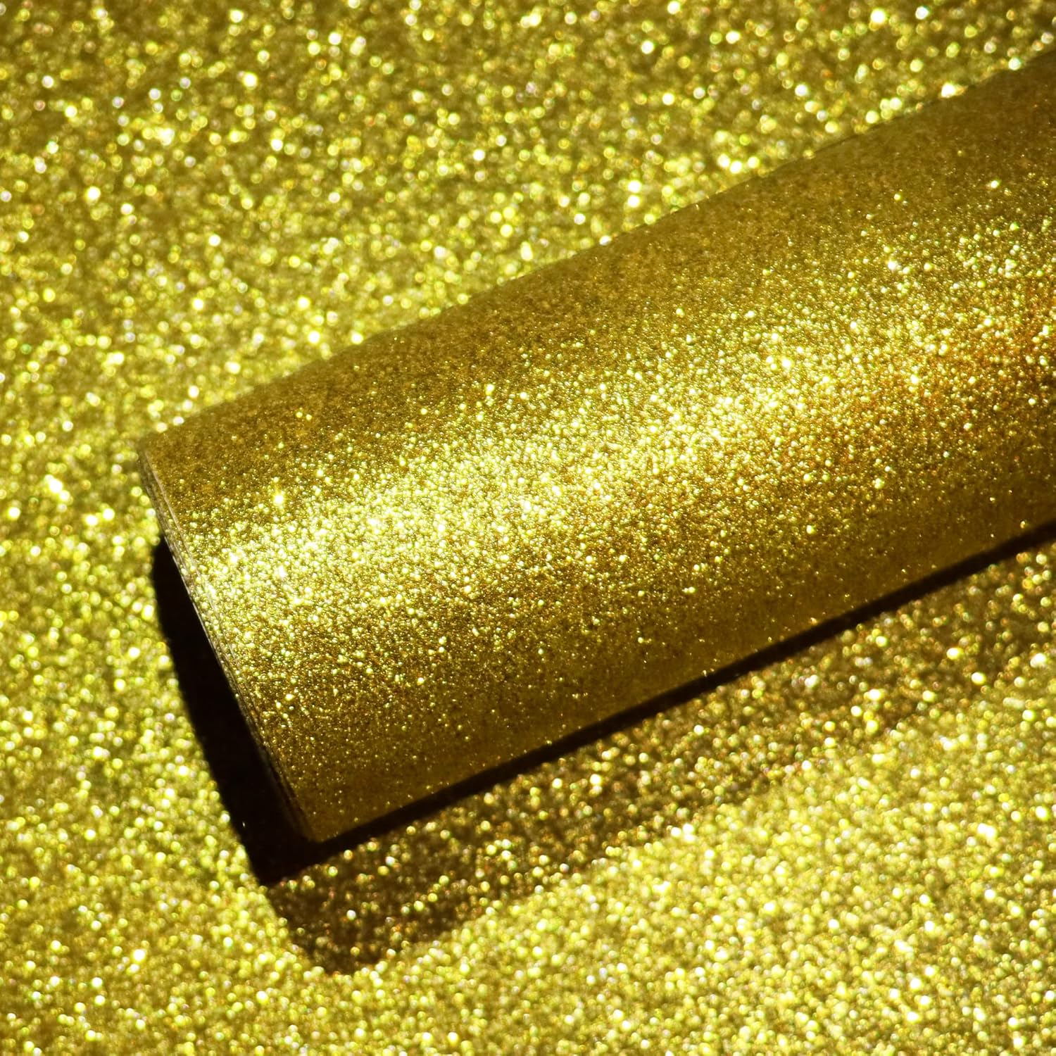 VEELIKE Gold Glitter Peel and Stick Wallpaper Gold Glitter Wallpaper 15