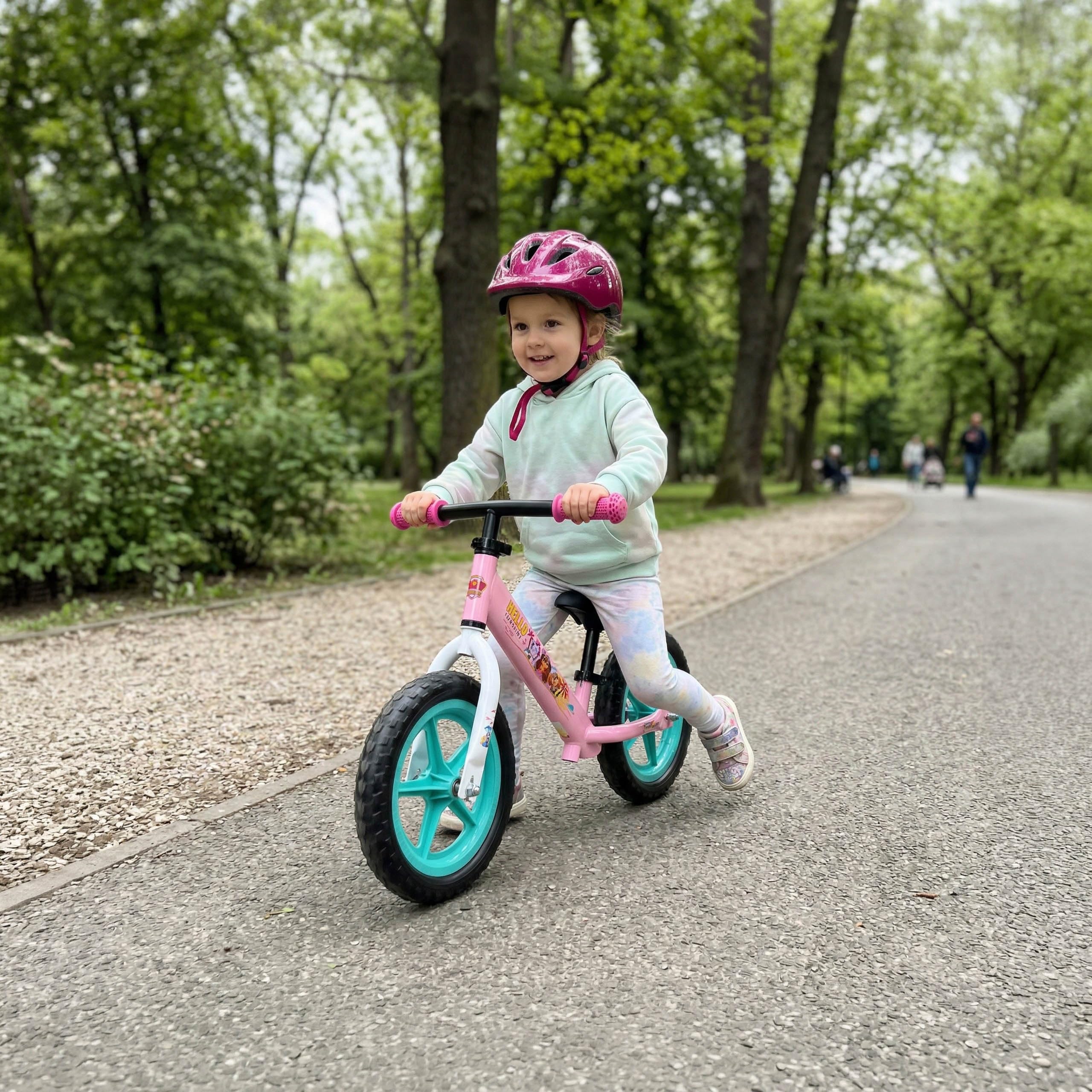Paw Patrol Bicicletta senza pedali leggera metallo regolabile ruote EVA 11”