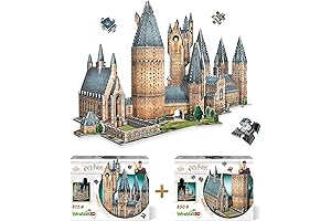Wrebbit3D Harry Potter Hogwarts 3D Puzzle