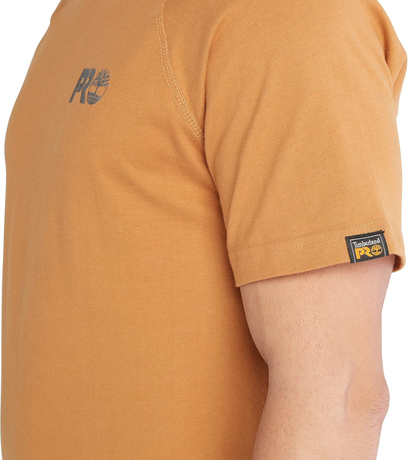 Timberland PRO Mens Core Refelctive Pro Logo Short-Sleeve T-Shirt - Image 6