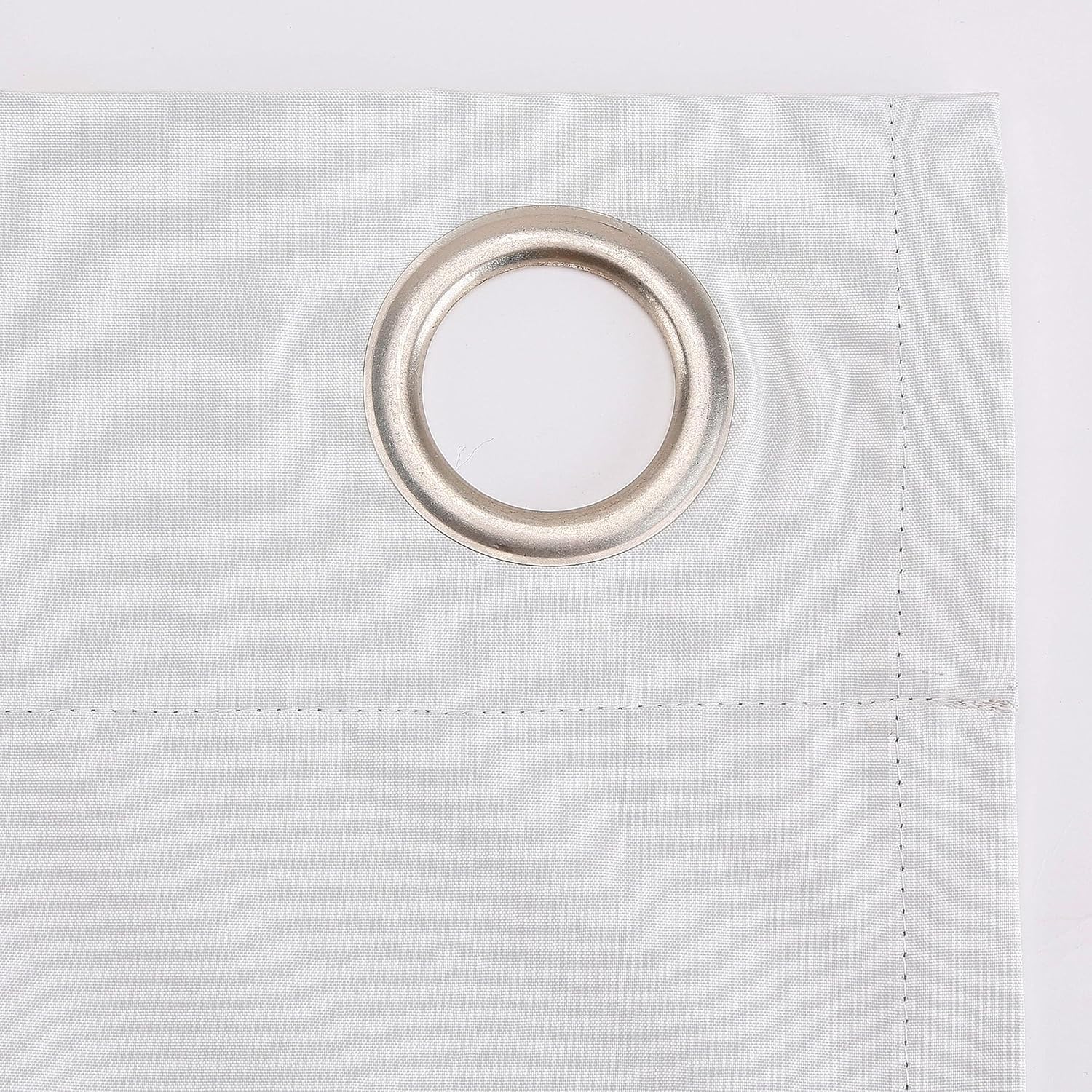 Sun Zero Cyrus Thermal 100% Blackout Grommet Curtain Panel Pair White 40" x 63"
