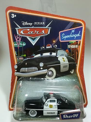 Disney [Mattel] Mattel Cars Pixar Coches Sheriff Supercharged (Importación de Japón)