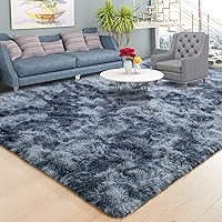 Vista 25 de Foxmas Alfombra Runner Suave para Dormitorio y Sala de Estar, 2x6 Pies Alfombras de Área Esponjosas Shag Alfombra de Cabecera para Habitación