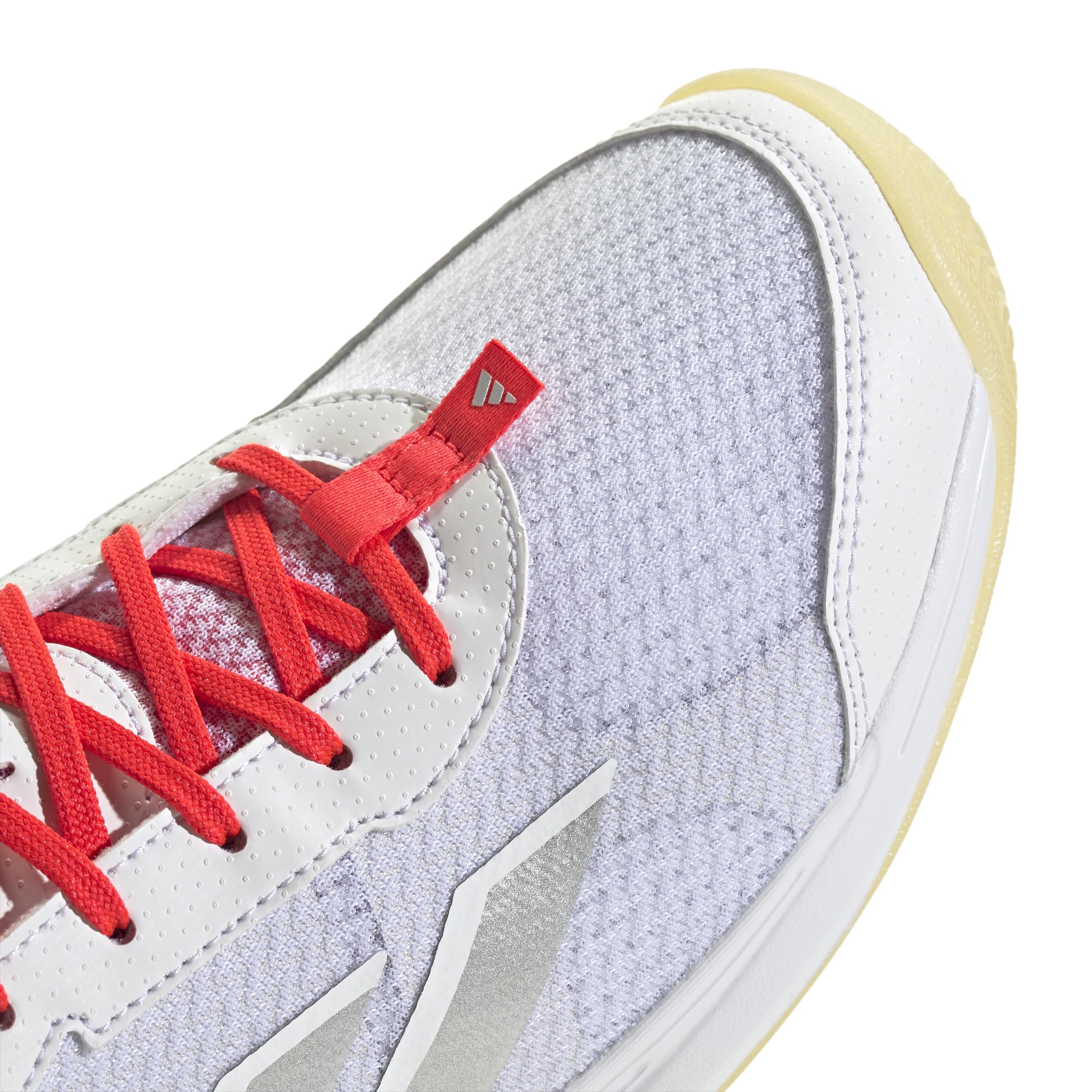 adidas Avaflash tenisówki damskie, białe/srebrne metaliczne/czerwone Lucid, 36 EU, Biały, srebrny, metaliczny, czerwony (Lucid Red), 36 EU