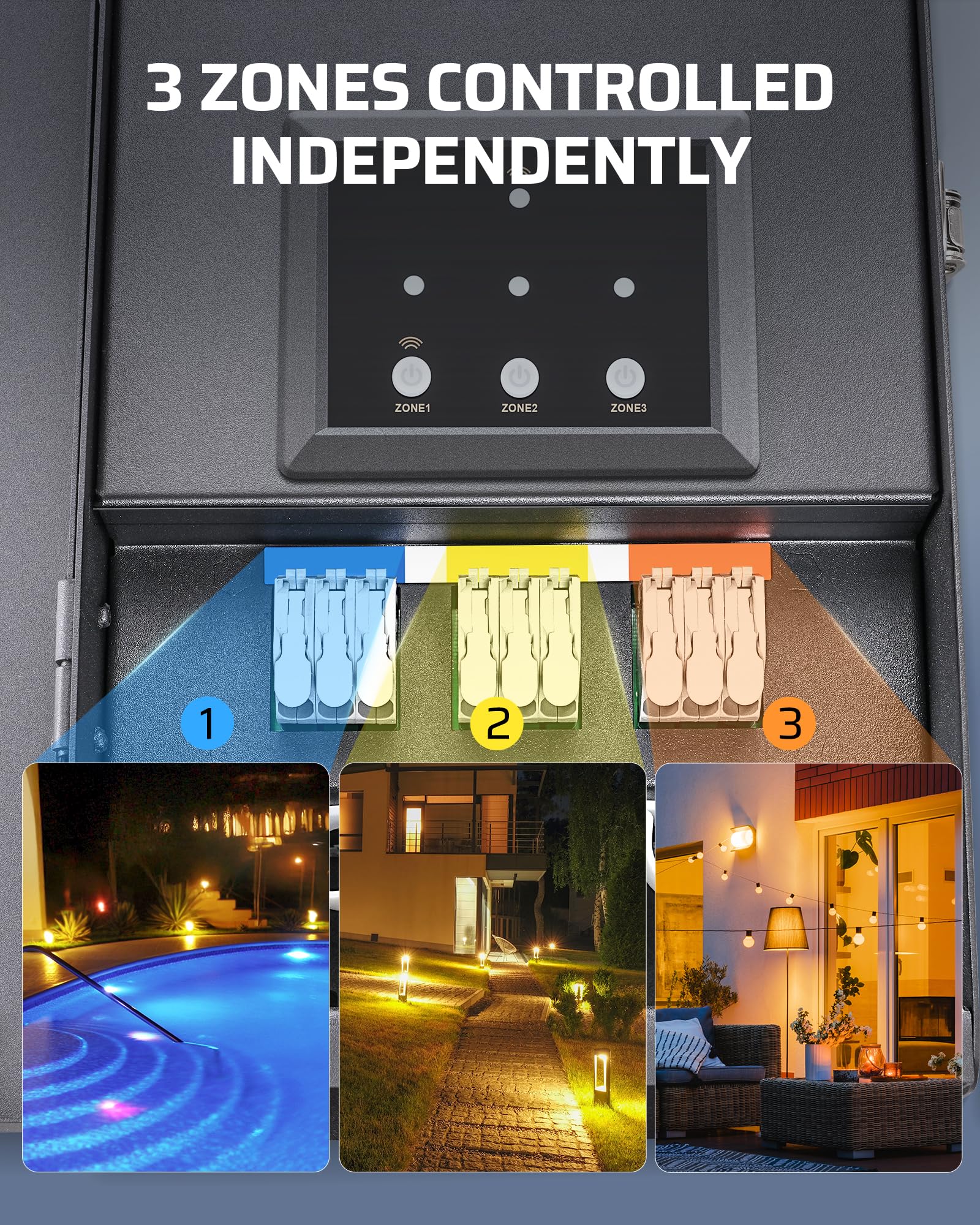 DEWENWILS WiFi Smart Low Voltage Transformer -4