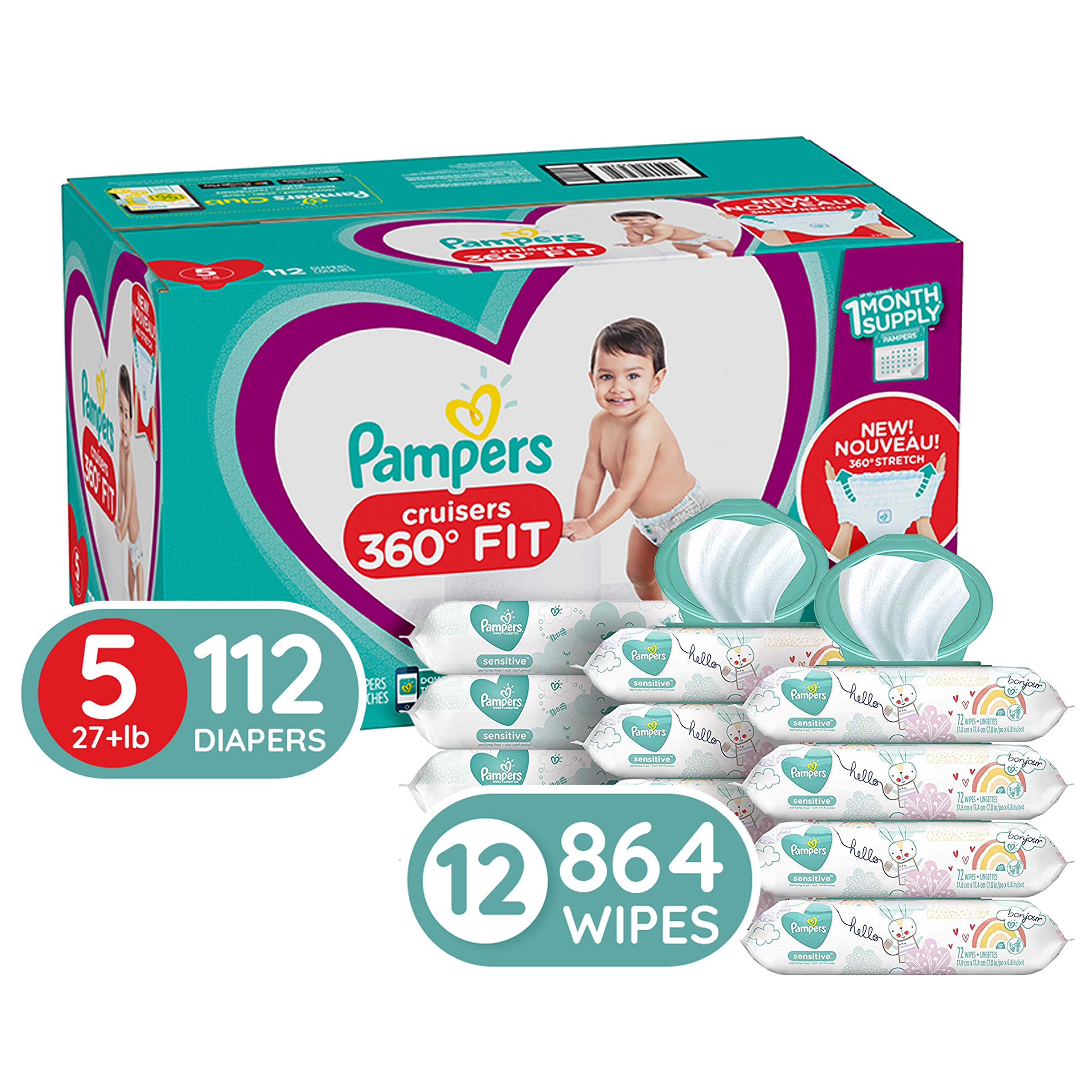 pampers cruisers 360 size 5