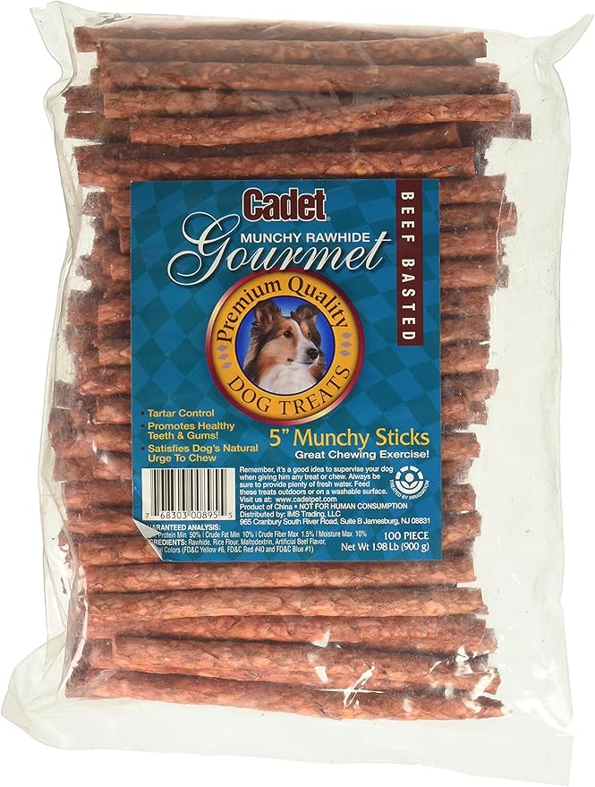 retriever rawhide beef basted sticks