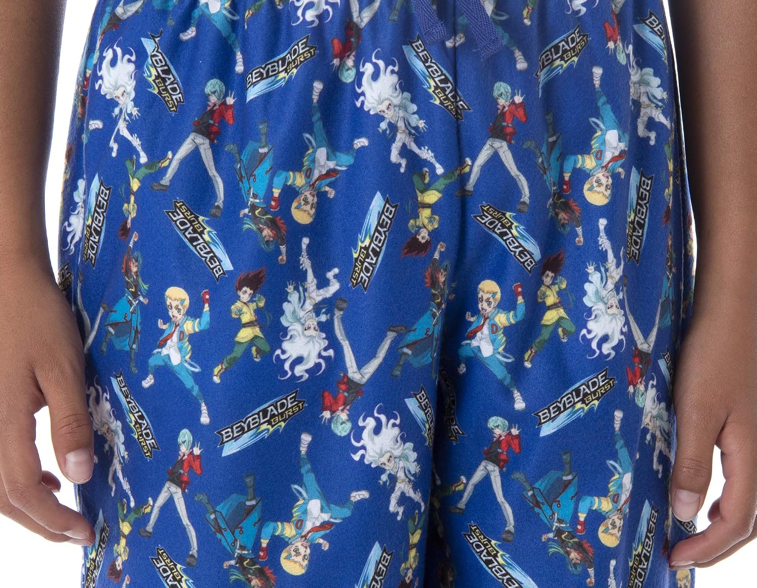 Beyblade Burst Rise Boys' Spinner Tops Allover Character Kids Sleepwear Lounge Pajama Pants