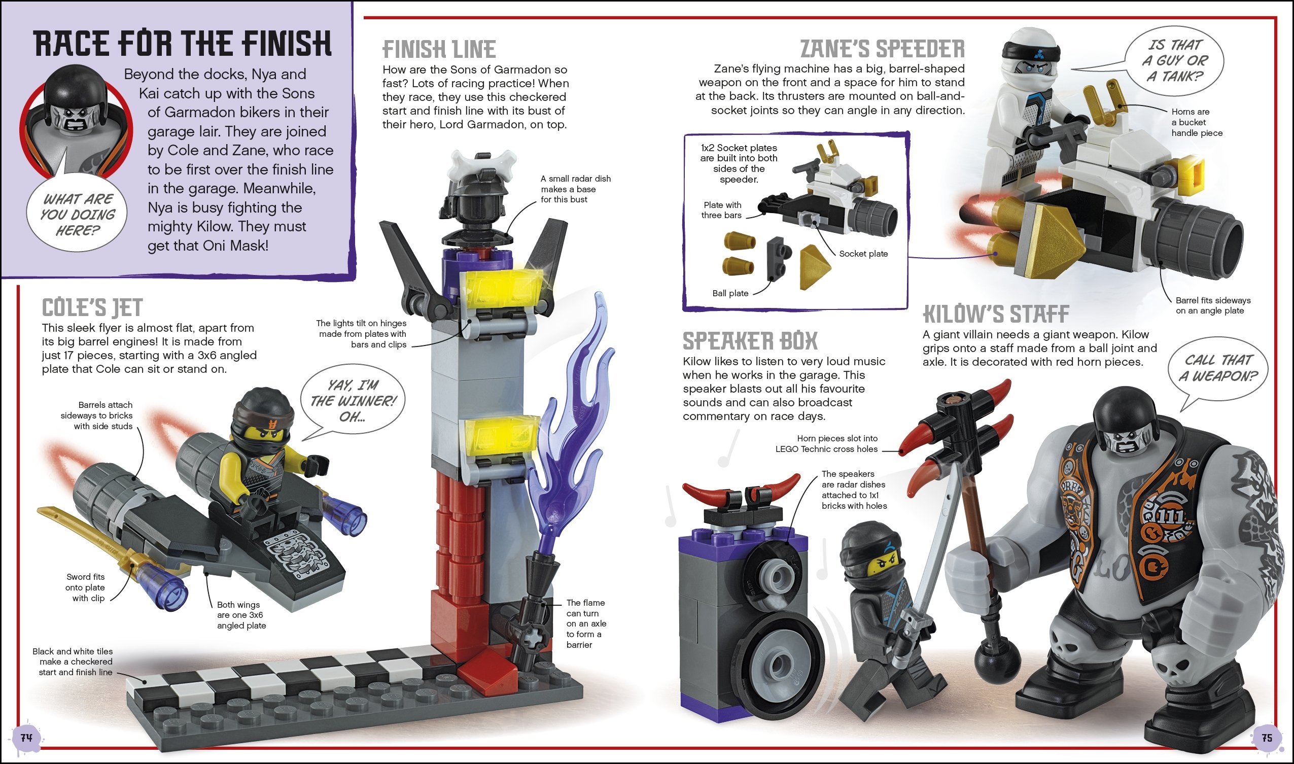 finish line ninjago