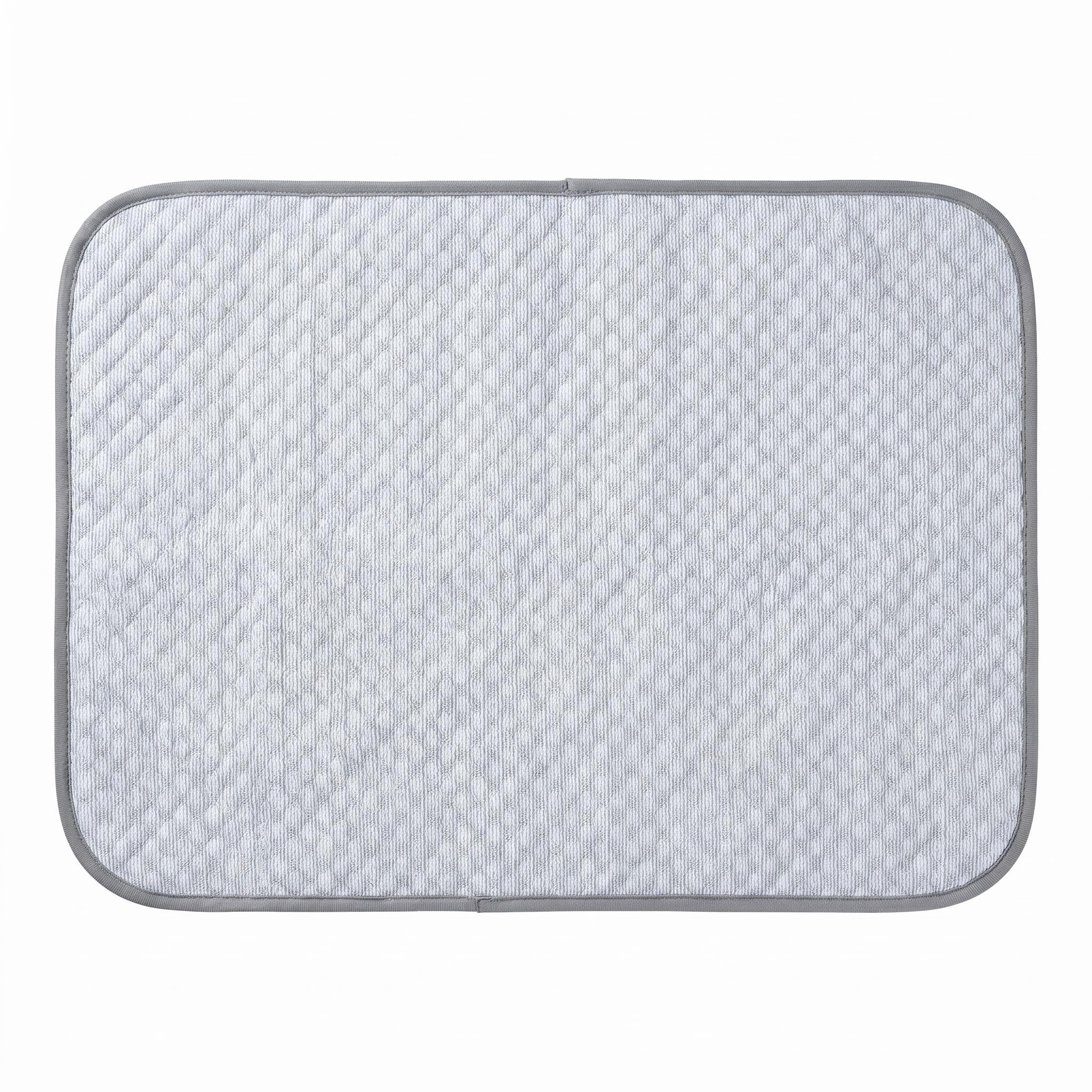 Mtbricey Dog Cooling Mat 50x40cm Cooling Gel Pad for Dogs & Cats Pressure-Activated Self Cooling Pet Mat Durable & Waterproof Fabric Portable for Indoor & Outdoor Use (Gray)