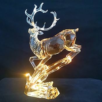 Jumping deer christmas decorations Clearance
