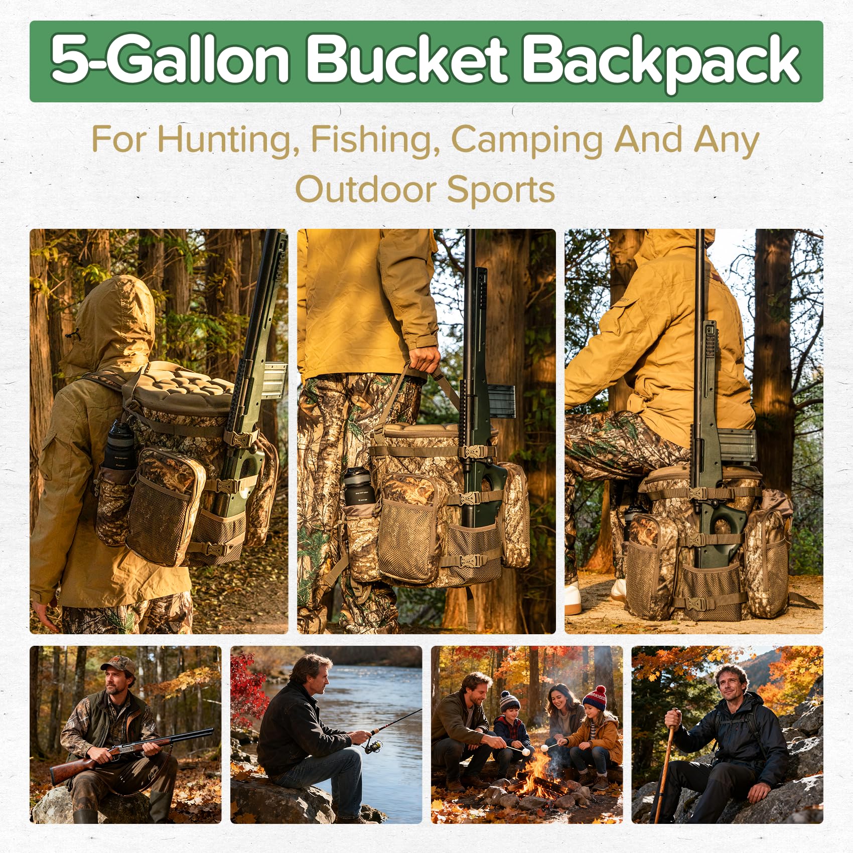 BLISSWILL Hunting Backpack with Built-in Seat -7 BLISSWILL Hunting Backpack with Built-in Seat -7