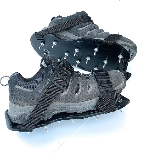 TradeUnderlay Spike screeding Over Shoes  Economy for Screed Epoxy and Resin Flooring