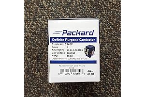 2 Pole 40 Amp Contactor 208/240 Volt Coil Contactor, C240C