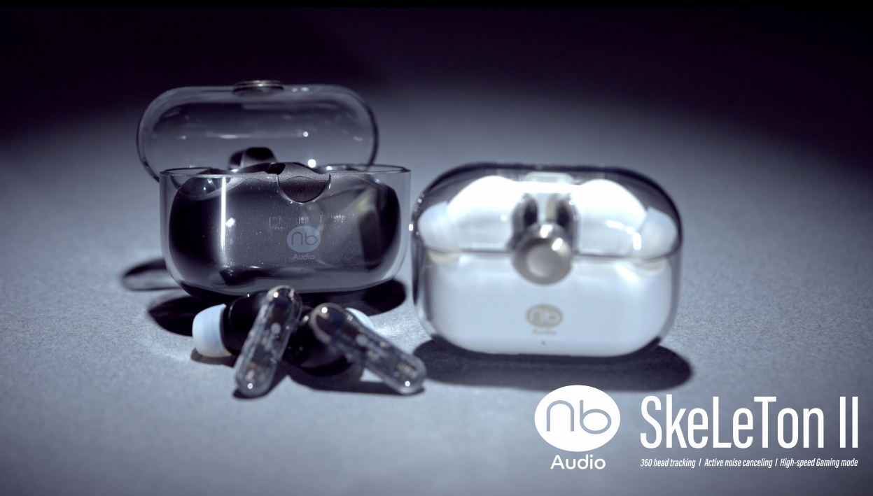Amazon.co.jp: (nb) Audio SkeLeTon II ワイヤレスイヤホン ANC ノイズ 