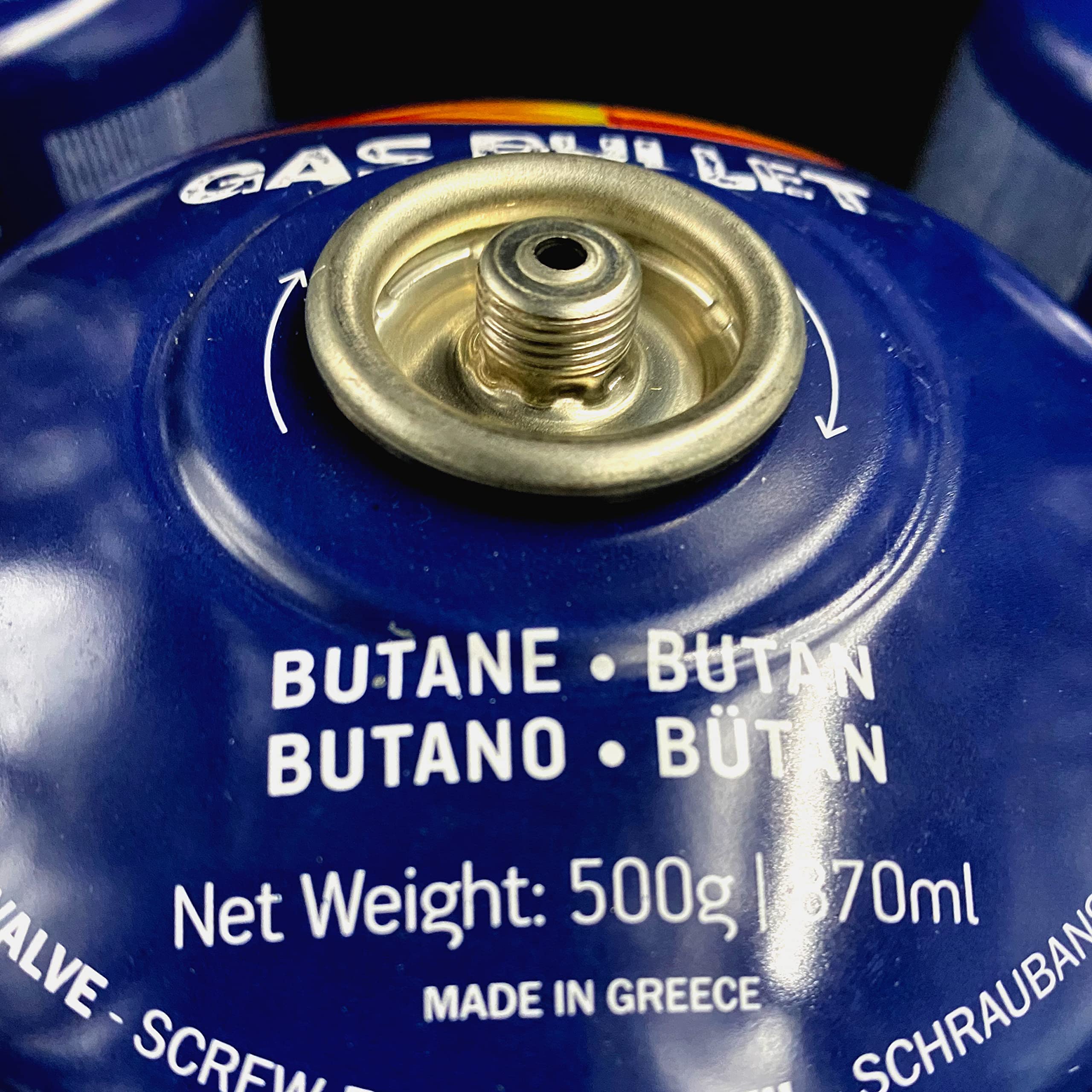 4 X Schraubkartusche Gaskartusche Butangas 500g