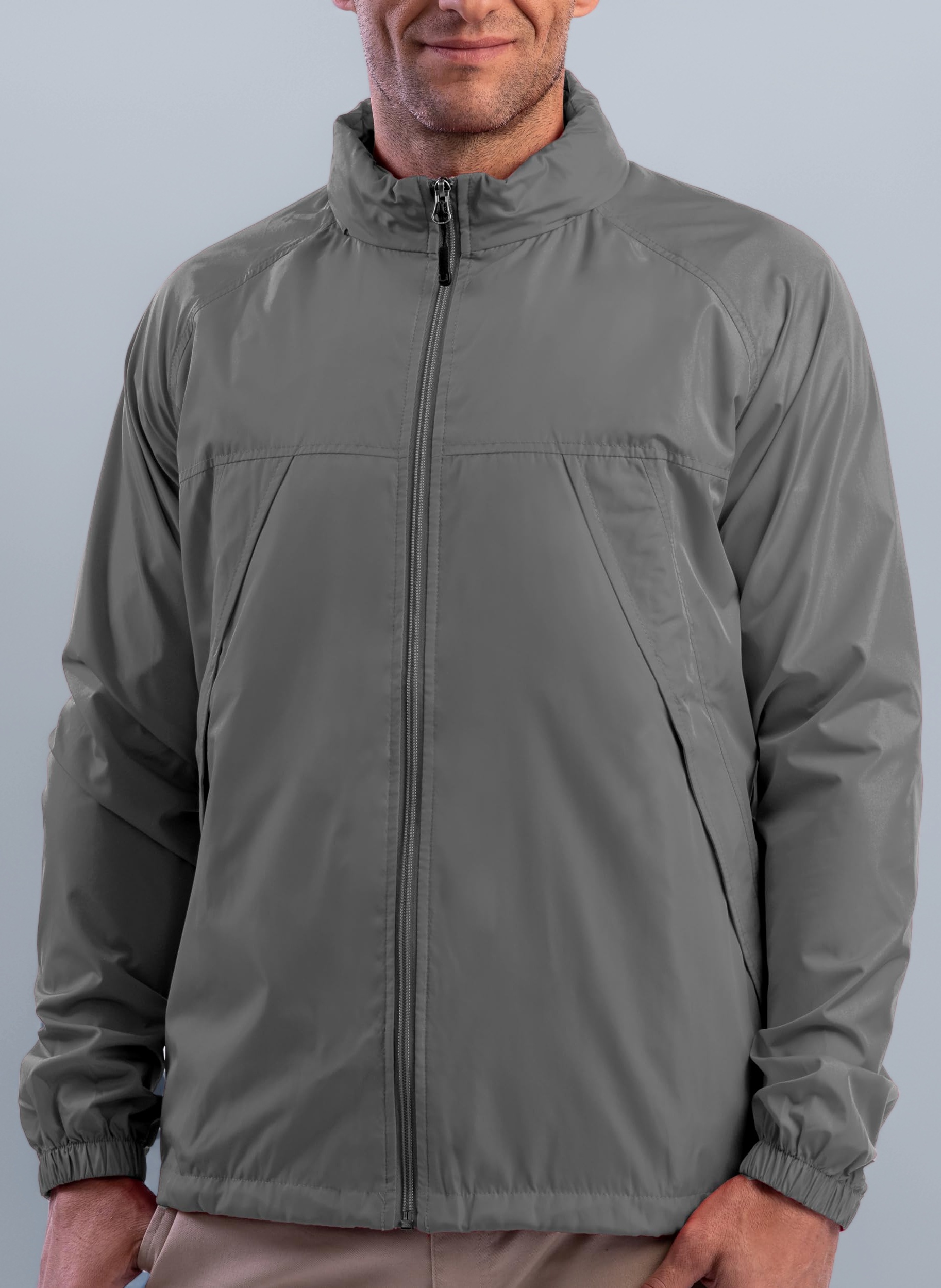 SCOTTeVEST Men's Pack Windbreaker Jacket Windbreaker