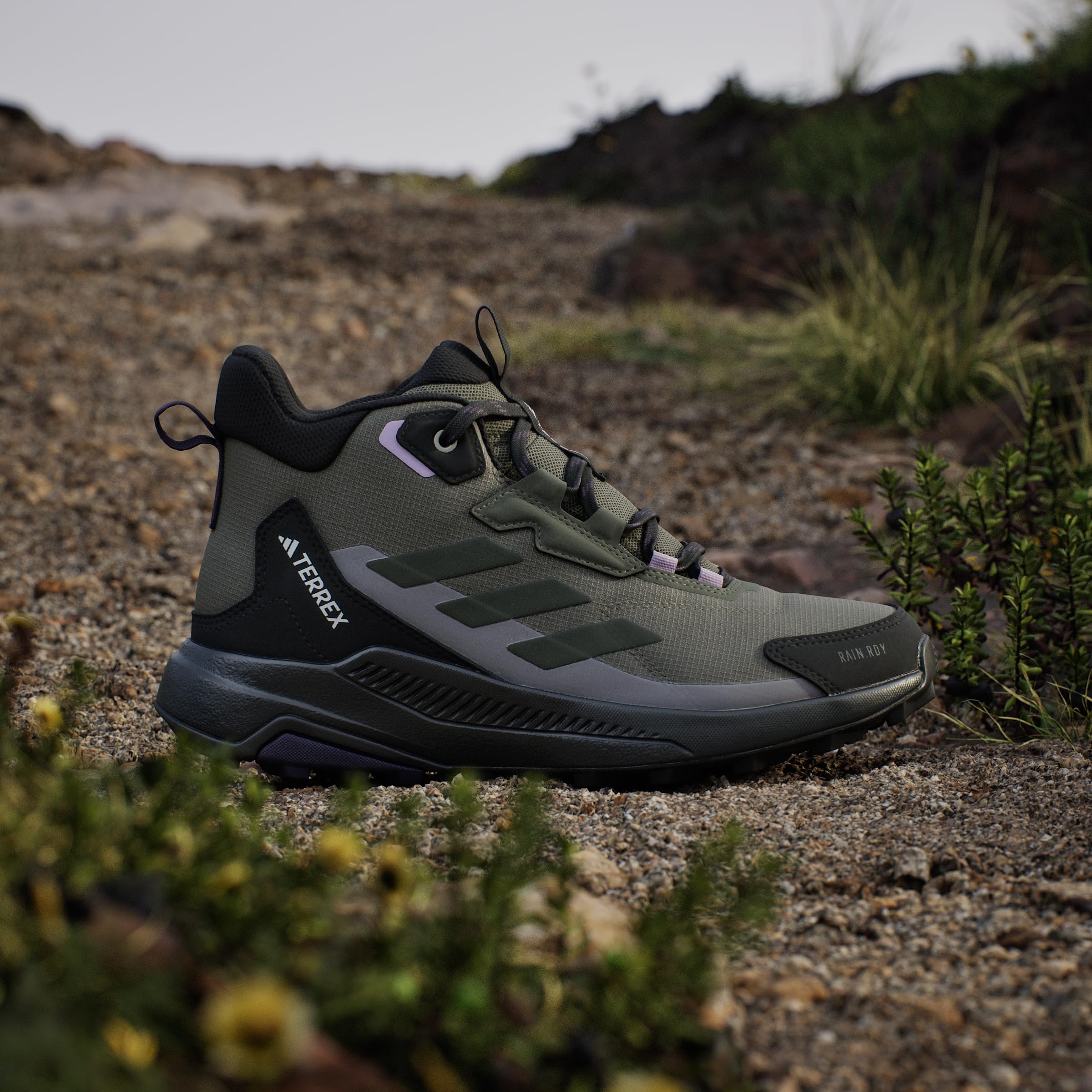 adidas Women's Zapatilla Terrex Anylander Mid Rain.Rdy Hiking
