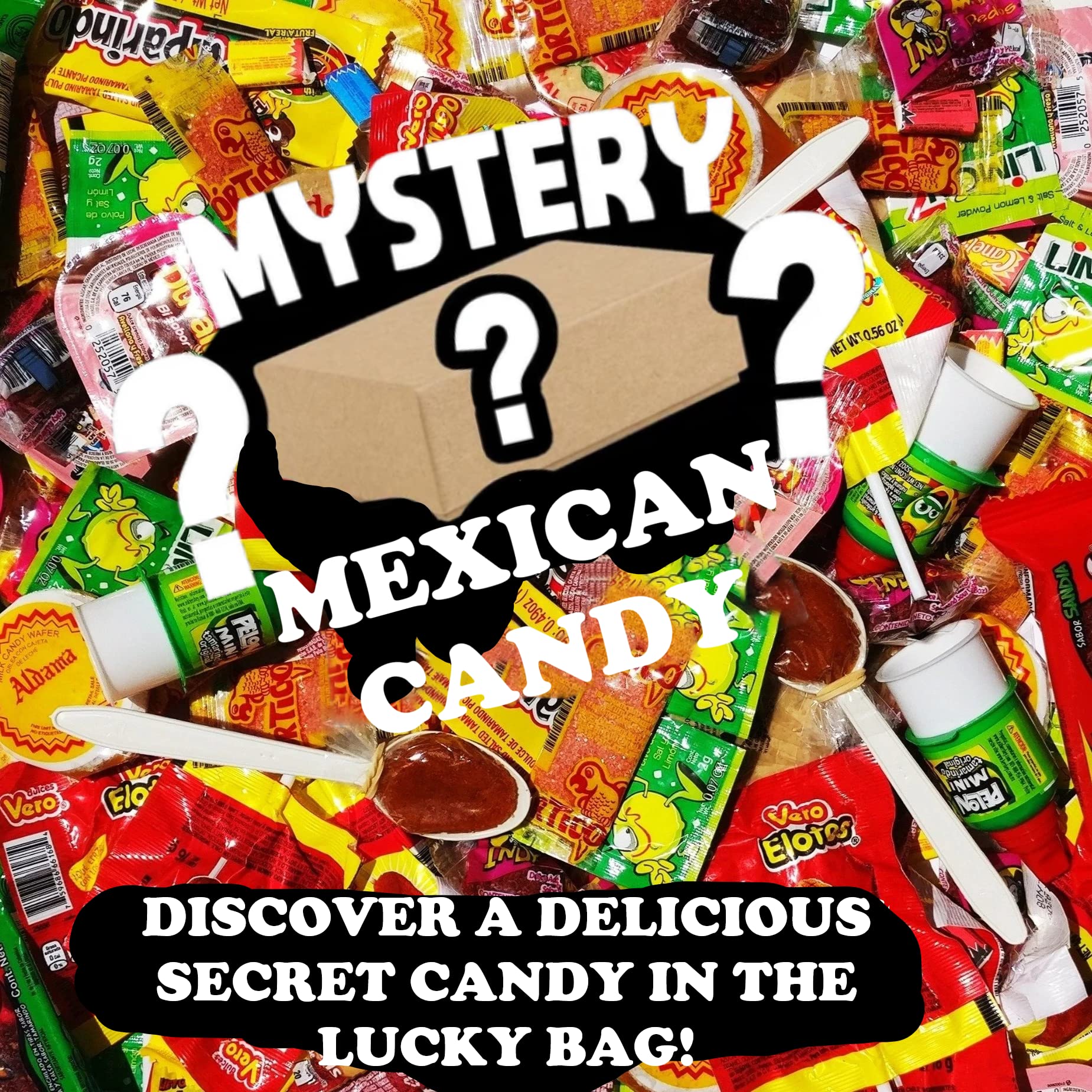 Mexican Candy Mix Assortment of Spicy, Sour and Sweet Premium Candies