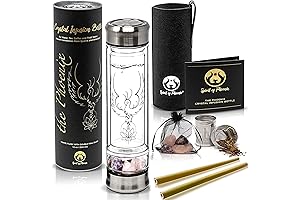Phoenix Crystal Water Bottle: Embrace Holistic Harmony with Crystals