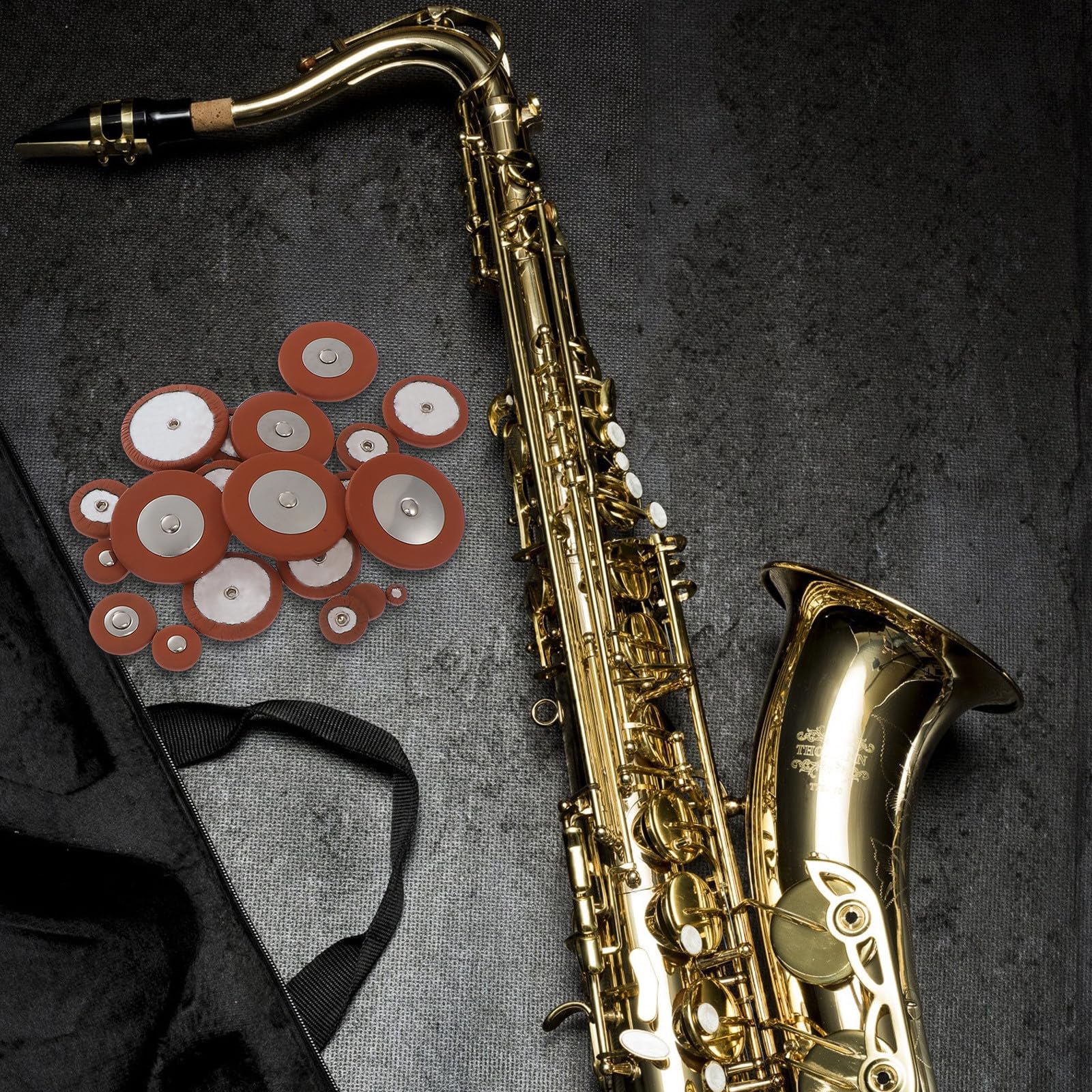Kit Riparazione Sassofono Contralto Molle e Viti in Materiale Sintetico, Set 1 per Musicisti Professionisti e Appassionati di Strumenti a Fiato Colore Casuale